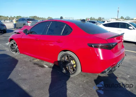 2020 Alfa Romeo Giulia Ti Rwd из США, поврежденный, VIN ZARFAMBN5L7635501